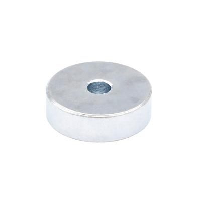 Gripmagnet neodymium Ø20x6,0 mm med försänkt hål Ø4,5 mm